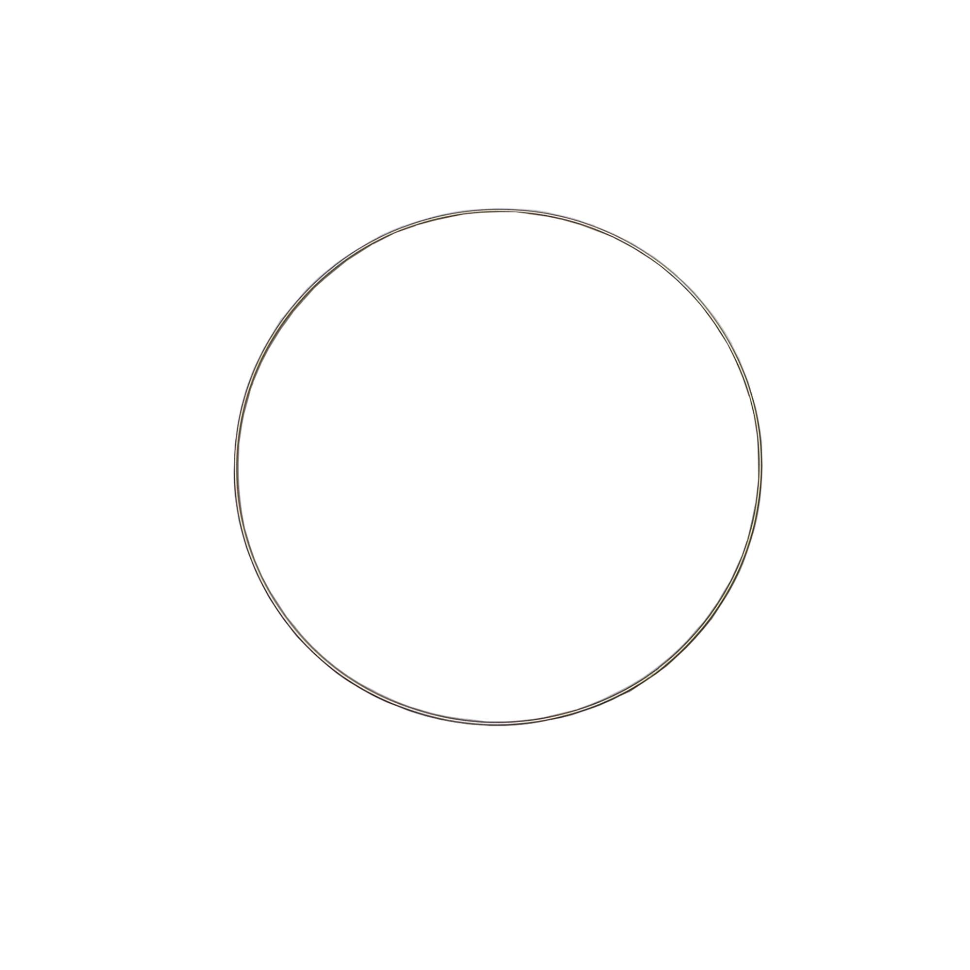 19" Gold Metal Wire Floral Hoop by Ashland®